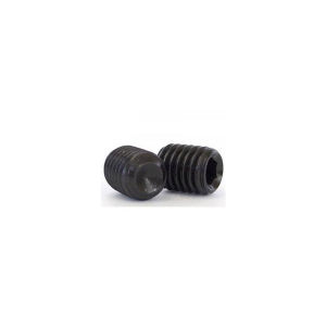 DIN 916 Hexagon socket set screws with cup point 45 H BLACK