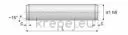 ЩИФТ ЦИЛИНДРИЧЕН M6 5X24 DIN7A/2338 INOX 1.4305