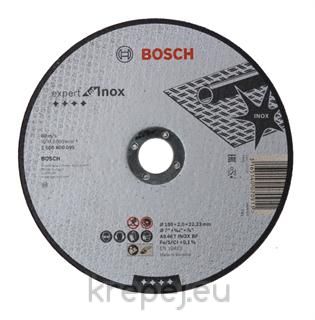 2608600095 ДИСК 180Х2.0 РЯЗАНЕ EXPERT INOX BOSCH