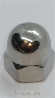 ГАЙКА M14 DIN1587 КАЛПАЧАТА SW22 INOX A4 AISI316