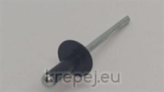 ПОПНИТ 4.0Х12 D12 DIN7337 RAL9005 ШИРОКА AL/ST