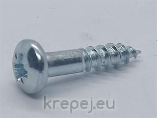 ВИНТ 5.5Х25 DIN7996 ДЪРВО ЛЕЩОВИДНА PZ3 ЦИНК ZN