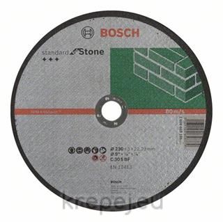 2608603180 ДИСК 230Х3.0 STANDART НЕМЕТАЛ BOSCH