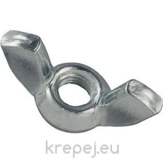 КРИЛЧАТА ГАЙКА M20 DIN315 6.0 ЦИНК ZN