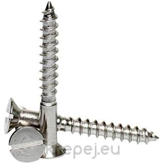ВИНТ 4.0Х35 DIN97 ДЪРВО ФРЕЗЕНК ПРАВ INOX A2