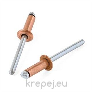 ПОПНИТ 3.0Х10 DIN7337/15983 МЕДЕН CUPFER CU/ST