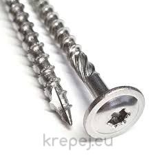 ВИНТ 6.0Х200 ТОРНАДО ШИРОКА ПЕРИФЕРИЯ TX30 БЯЛ ЦИНК ZN