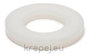 ШАЙБА М27 Ф28Х50Х4.0 DIN125A PA.6.6 PVC ПОЛИАМ