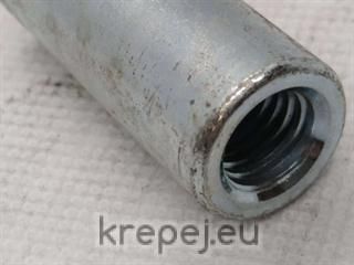 ГАЙКА КРЪГЛА РЕДУЦИРАЩА M6+M8 R13Х40 DIN6334 ZN