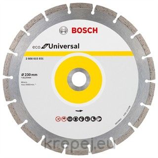 2608615031 ДИСК ДИАМАНТЕН 230ММ UNIVERSAL BOSCH