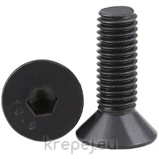 ВИНТ 4Х6 DIN7991 БОЛТ ИМБУС ФРЕЗЕНГ 10.9 BL