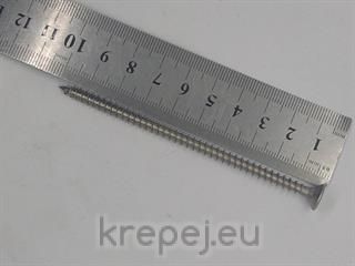 ВИНТ 5.0Х100 ДЪРВО DIN7505 ЦЯЛА РЕЗБА INOX A2