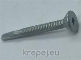 ВИНТ 6.3X60 L15MM.САМО ПЕРА DIN7504P TX30 ZNFL