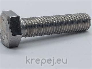 БОЛТ 16Х50 DIN933 ЦЯЛА РЕЗБА INOX A4-80 AISI316