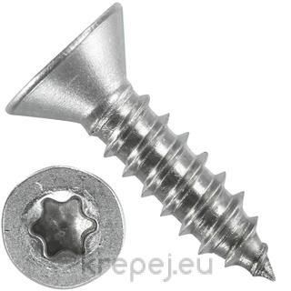 ВИНТ 3.9X25 DIN7982 ФРЕЗЕНК МЕТАЛ TORX TX20 ZN