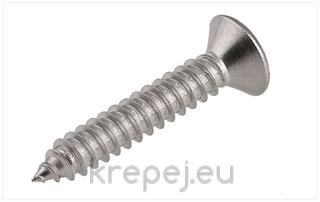 ВИНТ 5.5X50 DIN7982 ФРЕЗЕН РАПИДЕН МЕТАЛ PH ZN