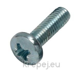 ВИНТ 8Х12 DIN7985 4.8 БОЛТ ЛЕЩОВИДНА PH4 ZN