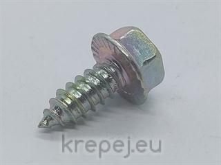 ВИНТ 6.3X16 DIN6928C ЗА ЛАМАРИНА ЖЪЛТ ЦИНК YZN