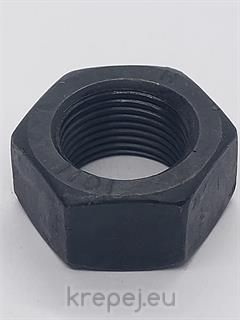 ГАЙКА M72X4.0 DIN934 8/8.8 СИТНА СТЪПКА ЧЕРНА BL