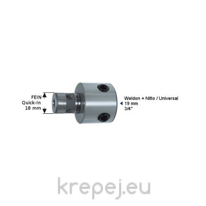 Адаптер Fein Quick-IN 18 mm (7,98) - Weldon 19.05 mm