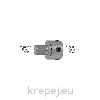 Адаптер Weldon 19.05 mm (6,34) - Fein Quick-IN 18 mm