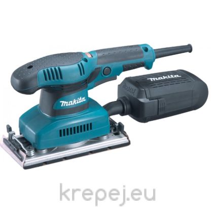 Виброшлайф - Makita BO3711, 190W, 8000-22000 вибрации/мин, 93х185 мм