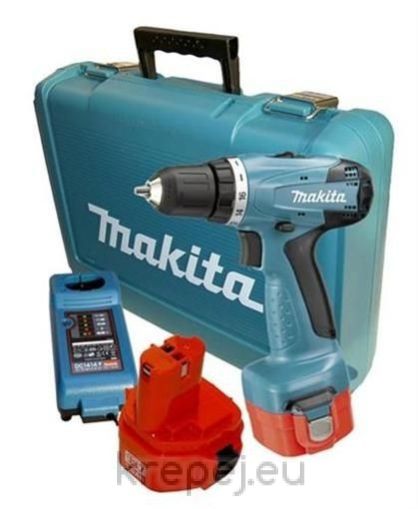 Акумулаторна бормашина MAKITA - 6271DWAE - Ni-Cd, 12 V, 2,0 Ah, 18/30 Nm, 0-350/1200 оборота