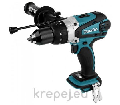 Акумулаторен ударен винтоверт Makita DHP458Z, 18V, 91Nm