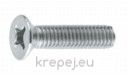 ВИНТ 4Х18 DIN965 БОЛТ ФРЕЗЕНГ 4.8 PH2 ЦИНК ZN