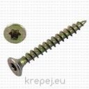 ВИНТ 6.0Х180 ЗА ДЪРВО ЖЪЛТ С TORX TX25 DIN7505