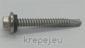 ВИНТ 6.3X50 /6/ DIN7504K ШАЙБА HIGH CORROSION А1