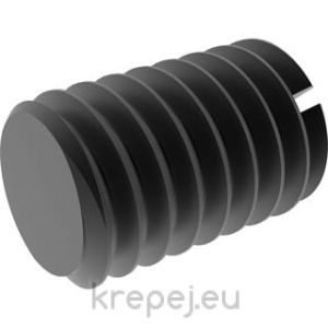 ВИНТ СТОПОРЕН 8X20 DIN551/913 14H ПРАВ ШЛИЦ BL
