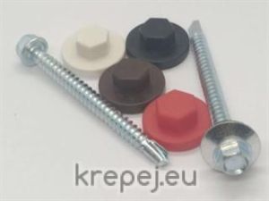 КАПАЧКА ПОКРИВНИ ВИНТОВЕ RAL3009 РЪЖДИВО SW8