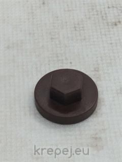 КАПАЧКА ПОКРИВНИ ВИНТОВЕ RAL8017 КАФЯВА SW8