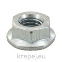 ГАЙКА М12 DIN6923 ФЛАНШОВА 6.0/8/ SW18 ЦИНК ZN