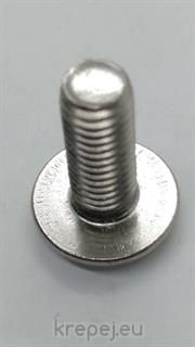 БОЛТ 8Х70 ISO7380F/2 ПЕРИФЕРИЯ БУТОННА INOX A4
