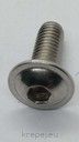 БОЛТ 5Х20 ISO7380F/2 ПЕРИФЕРИЯ БУТОННА INOX A2