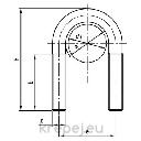 U БОЛТ M8 E52ХH63XA46XD38MM DIN3570 INOX A4