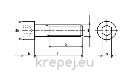 БОЛТ 4Х35 DIN912 ИМБУС INOX A2 AISI304