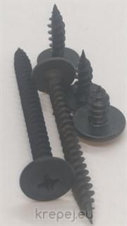 ВИНТ 4.8Х9.5 КОПЧЕ ЧЕРНО DIN968 ЧЕРЕН BLZN ОСТРО