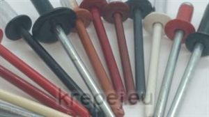 ПОПНИТ 4.0Х12 DIN7337 RAL7016 АНТРАЦИТ СИВ AL/ST