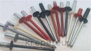 ПОПНИТ 4.0Х8 DIN7337 RAL8014 КАФЯВО AL/ST