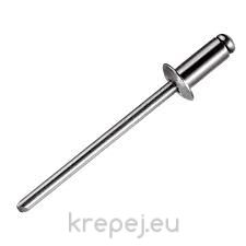 ПОПНИТ 3.0Х6 ISO15978 АЛУМИНИЕВ AL/ST ОБЪРНАТ