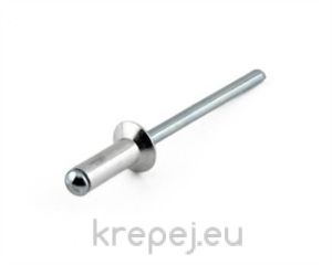 ПОПНИТ 3.0Х6 ISO15978 АЛУМИНИЕВ AL/ST ОБЪРНАТ