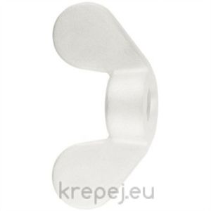 ГАЙКА M6 DIN315 КРИЛЧАТА PA 6.6 ПОЛИАМИД TRANSP