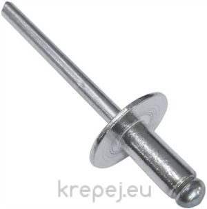 ПОПНИТ 5.0Х30 D14 DIN7337 ШИРОКА АЛУМИНИЕВ AL/ST