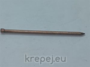 ПИРОН 1.8Х35 DIN1152 ПОМЕДНЕН CU PLATED НА КГ.