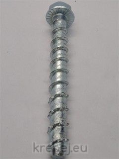 ВИНТОВ 6/8X60 АНКЕР Ф6 SW10 ЗАКАЛЕН БЕТОН ZN