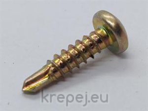 ВИНТ 3.9Х16 DIN7504N САМОПРО. ЛЕЩОВИДНА PH YZN