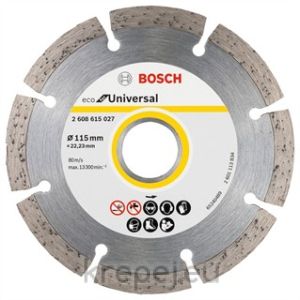 2608615027 ДИСК ДИАМАНТЕН 115ММ UNIVERSAL BOSCH